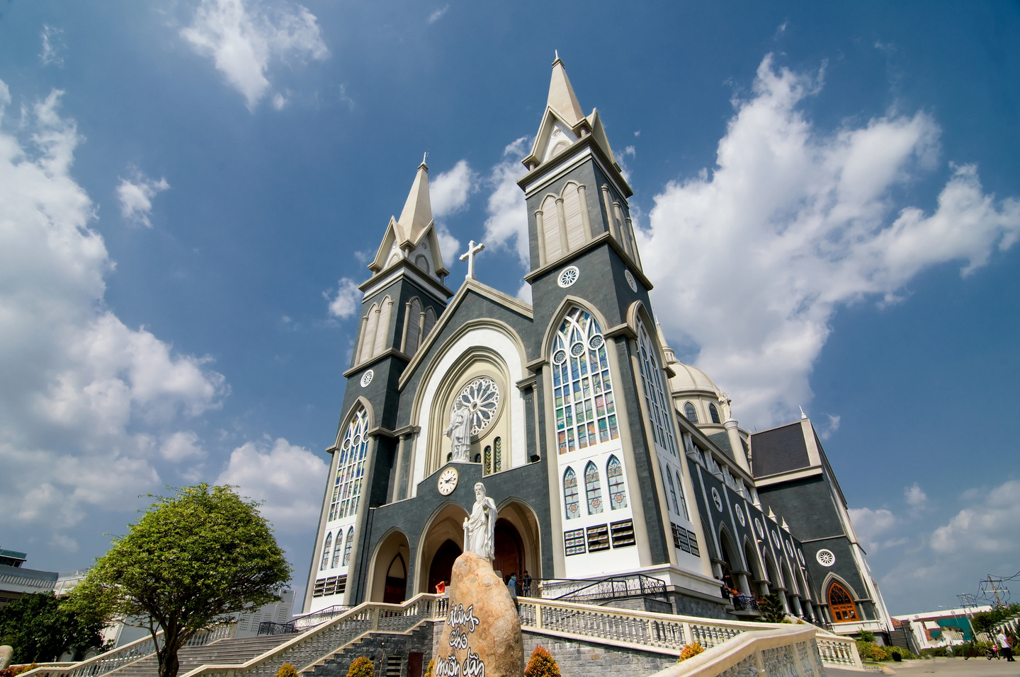 The Phu Cuong cathedral of Binh Duong, Vietnam