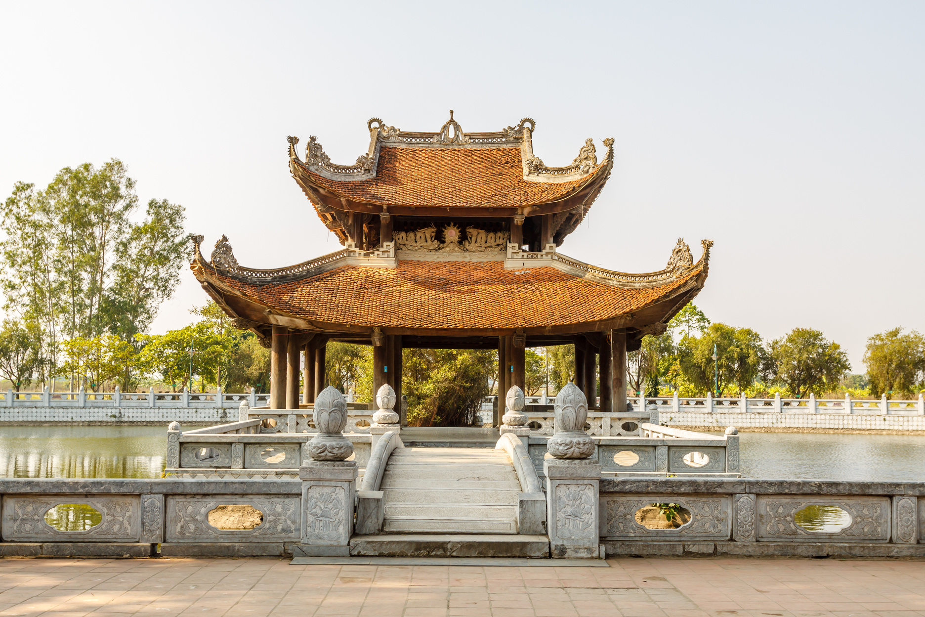 Vietnamese temple at Bac Ninh